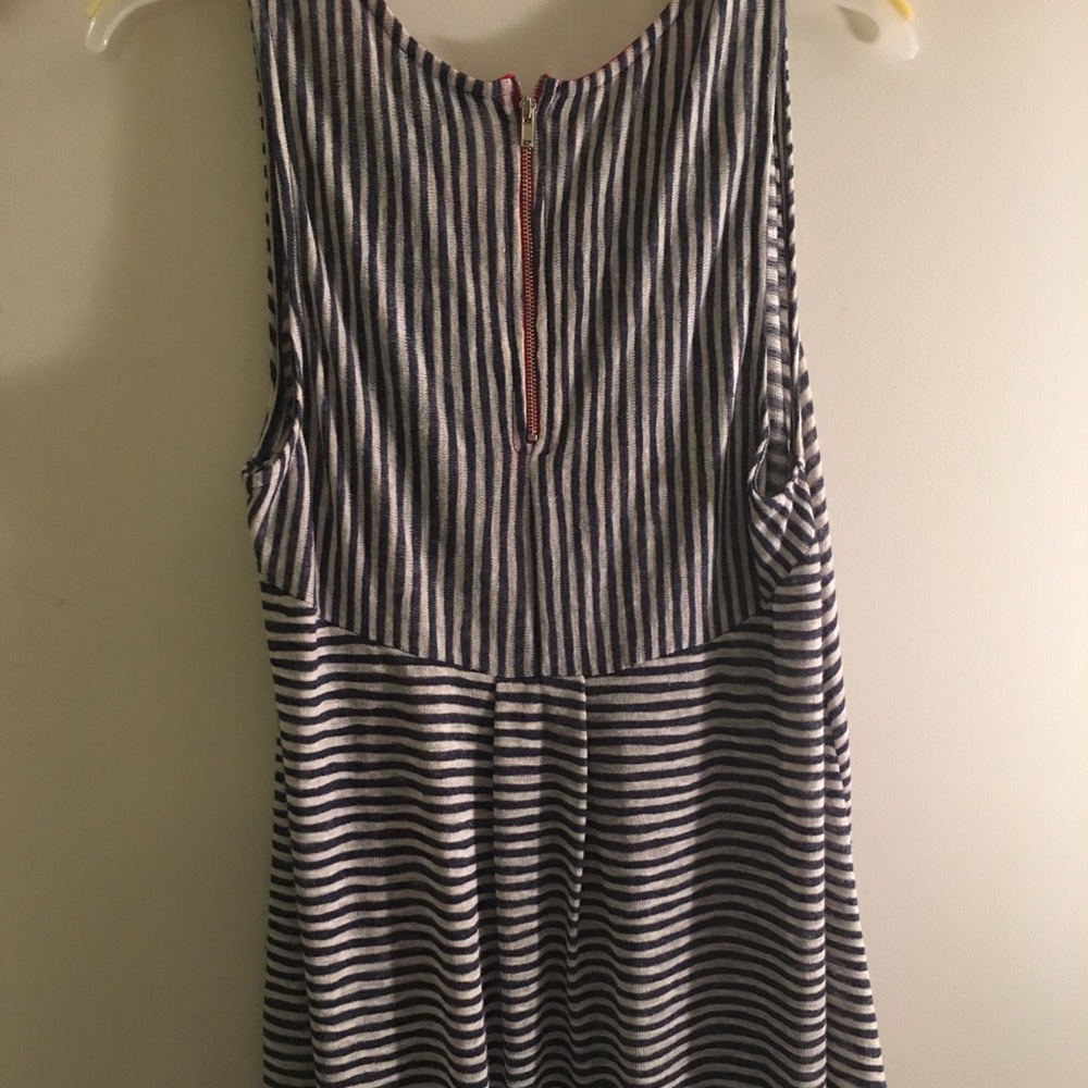 Striped tank top size medium